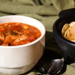 Chicken and Spanish Rice Soup