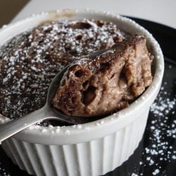 Silky Chocolate Bread Pudding