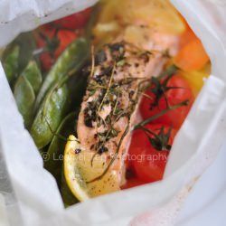 Salmon & Vegetables en Papillote