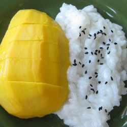 Thai Mango and Coconut Sticky Rice