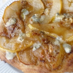 Pear and Blue Cheese Pizza