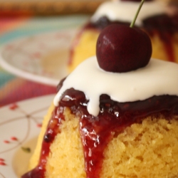 Steamed Jam Pudding