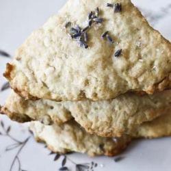 Lavender and Crème Fraîche Scones