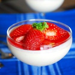 Strawberry Panna Cotta