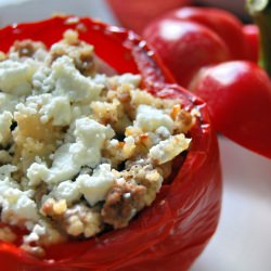 Lamb Stuffed Bell Peppers