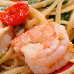 Lemon Garlic Shrimp Scampi