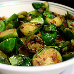 Easy Sauteed Brussels Sprouts