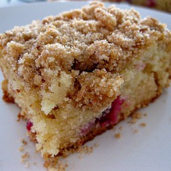 TWD: Cranberry Almond Crumb Cake