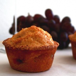 Moscato Grape Muffins