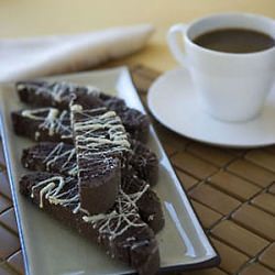 Double Dark Chocolate Biscotti