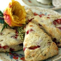 Strawberry Scones