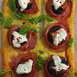 Bacon, Fig and Goat’s Cheese Tart