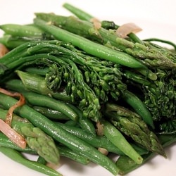 Green Green Spring Vegetables