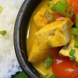 Tofu & Pineapple Thai Yellow Curry