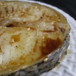 Grilled Chilean Seabass with Ponzu