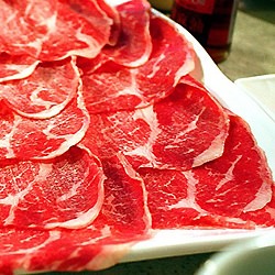 Thin Slices of Rib-Eye for Hot Pot