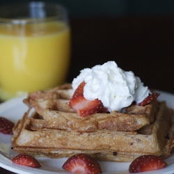 Strawberry Waffles