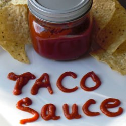 Roasted Garlic Homemade Taco Sauce