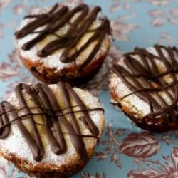 Gianduja Brownie Cheesecakes