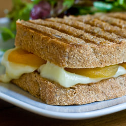 Brie & Dried Apricot Panini