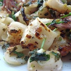 Calamari w/Butter, Lemon & Garlic