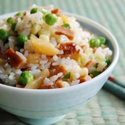 Vegetarian BBQ Pork Fried Rice