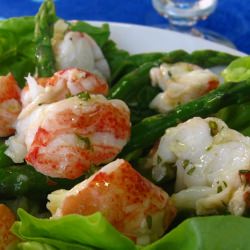 Chilled Lobster & Asparagus