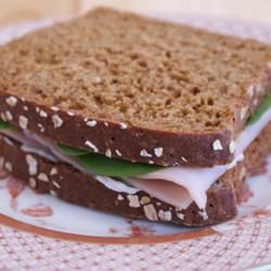 100% Whole Grain Molasses Oat Bread