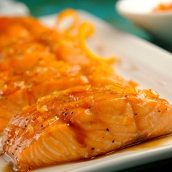 Marmalade-Glazed Salmon