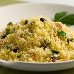 Couscous with Almonds and Raisins