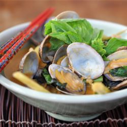 Thai Red Curry Clams