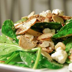 Spinach Salad with Dijon Vinaigrette