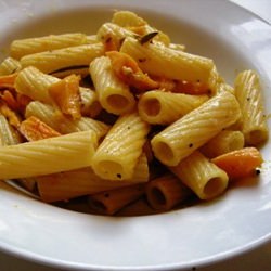 Rigatoni with Roasted Pumpkin