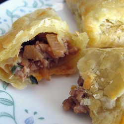 Asian BBQ Chicken Pastries