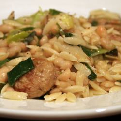 White Bean Orzo