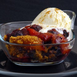 Blackberry – Peach Betty