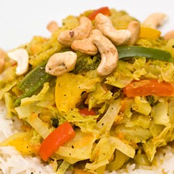 Coconut Curry Veggies