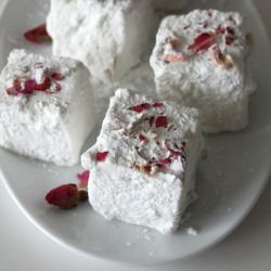 Champagne & Rose Petal Marshmallows