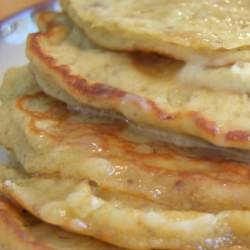 Banana Pecan Pancakes