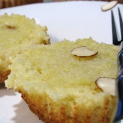 Lemon Almond Ricotta Muffins