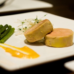 Foie Terrine with Apricot