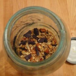 Honey Almond Dark Chocolate Granola