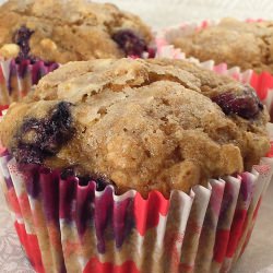 Oatmeal Blueberry Muffins