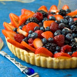 Berry Frangipane Tart