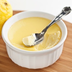 Lemon Cup Custard