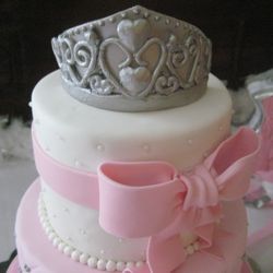 Sugar Crown & Bow