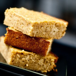 White Chocolate Chestnut Blondies