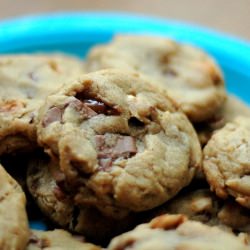 Hazelnut-Toffee Cookies