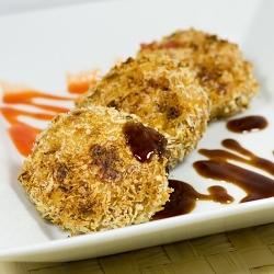 Crispy Panko Minced Pork Patties