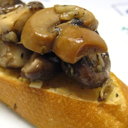 Mushroom Bruschetta